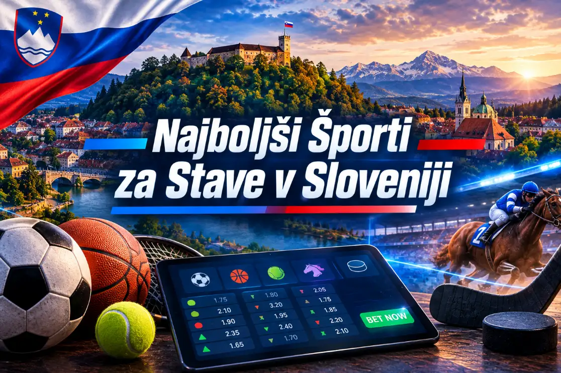 Najboljši Športi za Stave v Sloveniji
